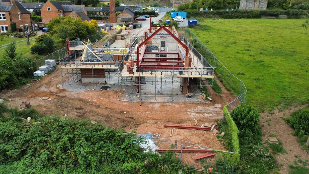 Breedon on the Hill. Residential development. Allsopp Construction